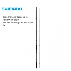 Cana Shimano Bassterra A Power Game Spin 110MH Spinning 3.35 Mts 21-56 Grs Cana Shimano Bassterra A Power Game Spin 110MH Spinning 3.35 Mts 21-56 Grs